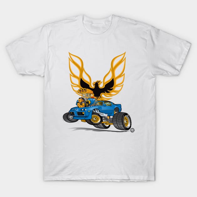 79 Trans Am T-Shirt by Goin Ape Studios